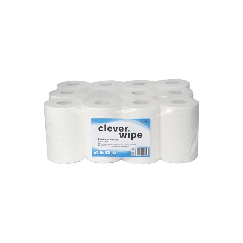Papierwischtücher Mini Clever Wipe