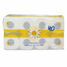 Papier hygiénique petit rouleau Comfort, blanc, 2 couches, env. 250 feuilles de 95 x 110 mm