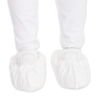 Couvre-chaussures Anti Slide | CPE, revêtement TPE, couleur blanc, longueur 41 cm
