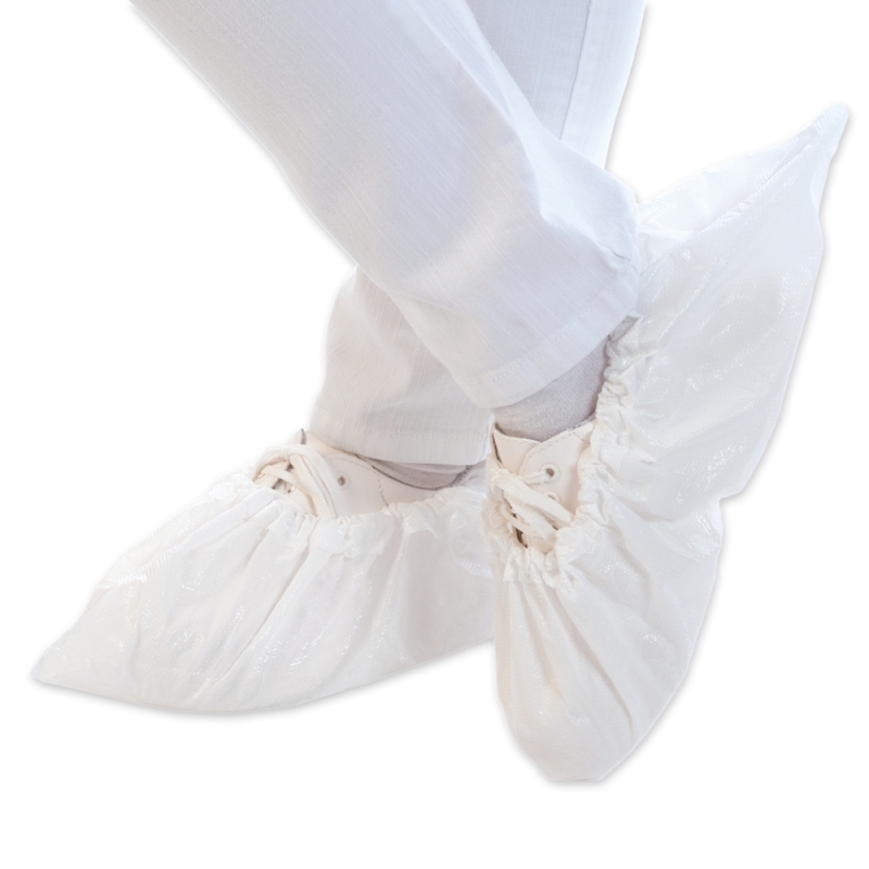 Couvre-chaussures | CPE, couleur blanc, longueur 41 cm