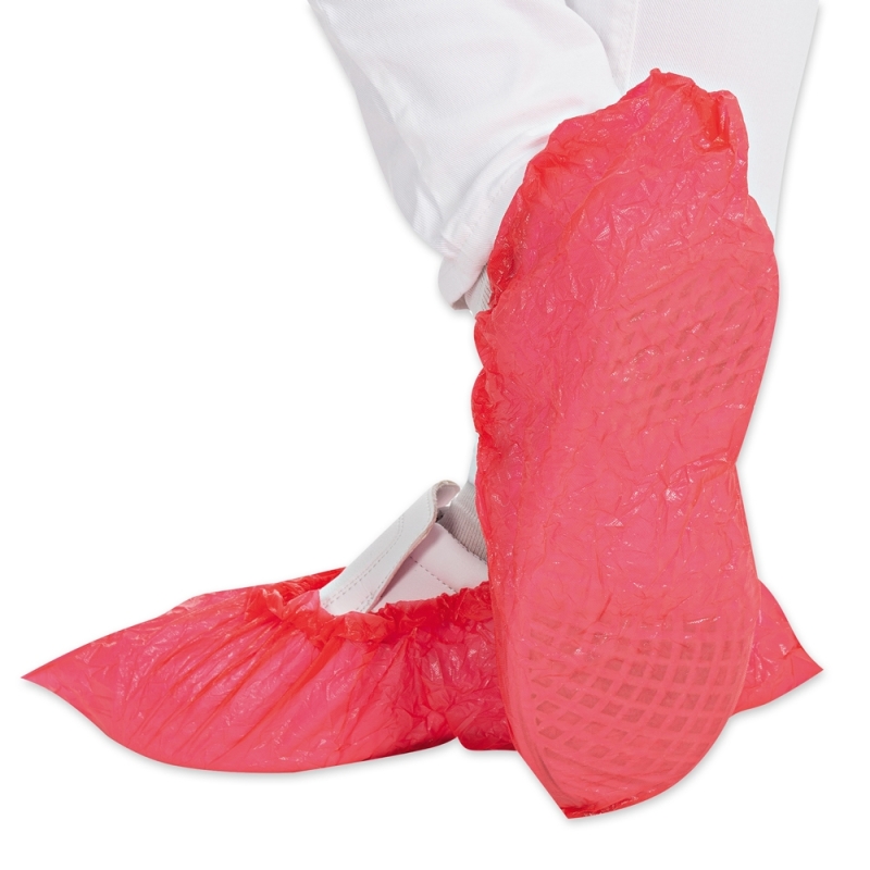 Couvre-chaussures | CPE, couleur rouge, longueur 41 cm