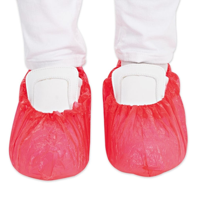 Couvre-chaussures | CPE, couleur rouge, longueur 41 cm