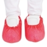 Überschuhe | CPE, Farbe rot, Länge 41 cm
