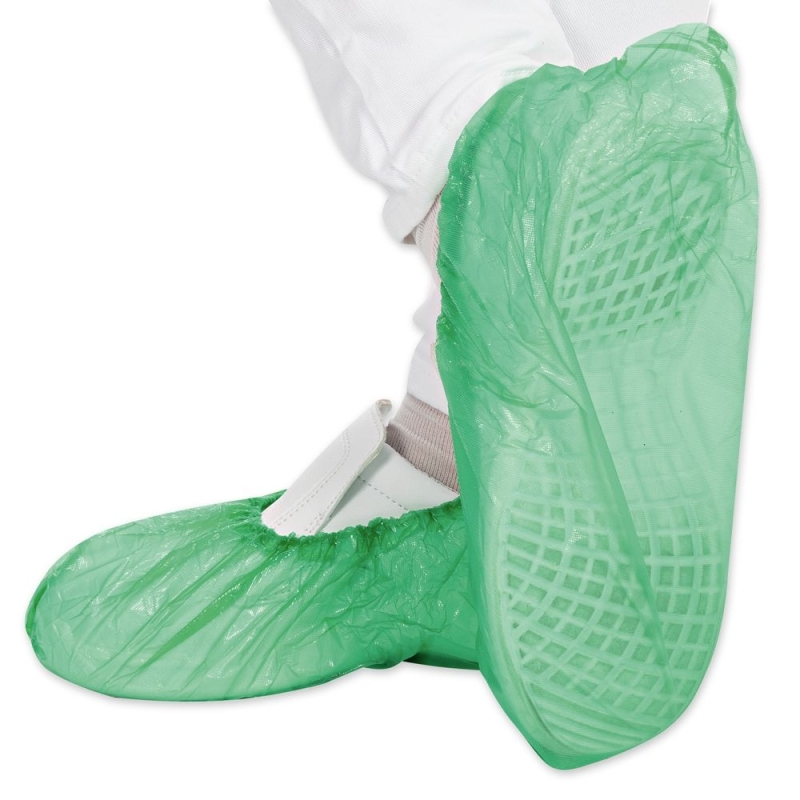 Überschuhe | CPE, Farbe grün, Länge 41 cm