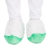 Überschuhe | PP/CPE, Farbe weiss/grün, Länge 41 cm
