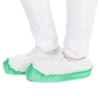 Überschuhe | PP/CPE, Farbe weiss/grün, Länge 41 cm