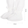 Couvre-bottes | Microporous, couleur blanc, longueur 34 cm, hauteur 50 cm