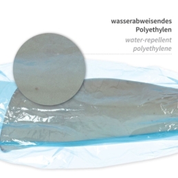 Ärmelschoner Light | PE, Farbe blau, Länge 40 cm