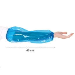 Ärmelschoner | EVA, Farbe blau, Länge 46 cm
