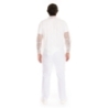 Besucherkittel Eco mit Druckknöpfen | PP, Farbe weiss, Länge 110 cm, Umfang 130 cm, Grösse XL