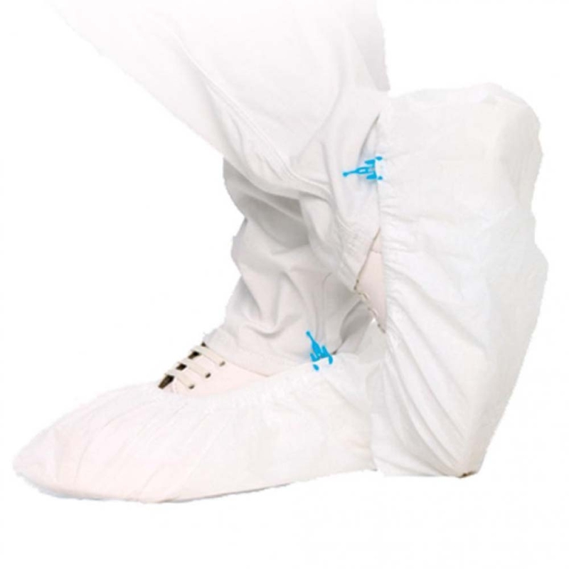 Couvre-chaussures pour Hygomat | Revêtement PP/CPE, blanc, longueur 46 cm
