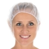 Baretthaube Micromesh | Nylon, Farbe blau / Grösse 53 cm