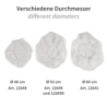 Baretthaube Bettina Light | PP, Farbe weiss, Grösse 60 cm