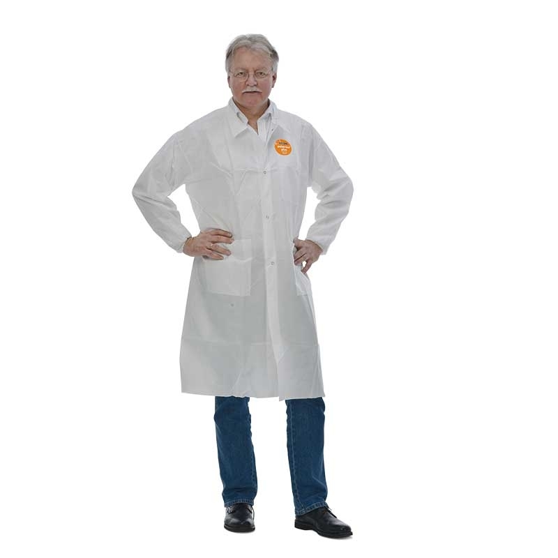 Blouse Z20 paint-tex®/tritex® plus, blanc, avec col et des élastiques aux poignets, avec boutons -pression et deux poches, ta