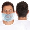 Couvre-barbe | PP, couleur blanc, longueur 46 cm, largeur 20 cm, taille universelle
