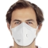 Atemschutzmasken FFP2 NR mit Ventil, vertikal faltbar | PP