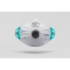 Masque filtrant les poussières fines avec valve d'expiration FFP3 NR D