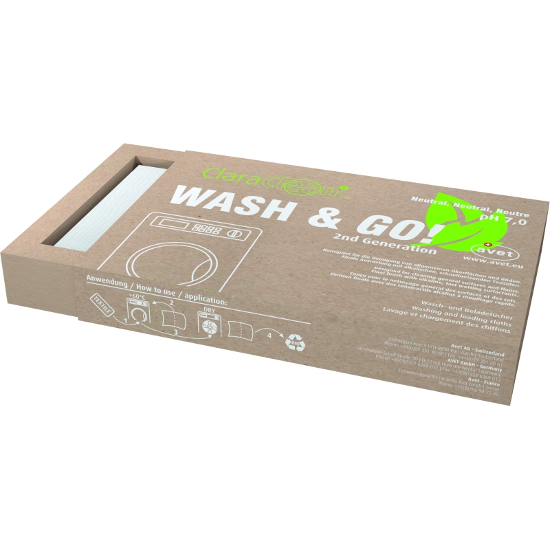 ClaraClean® Wash & Go! Neutre (vert/neutre)