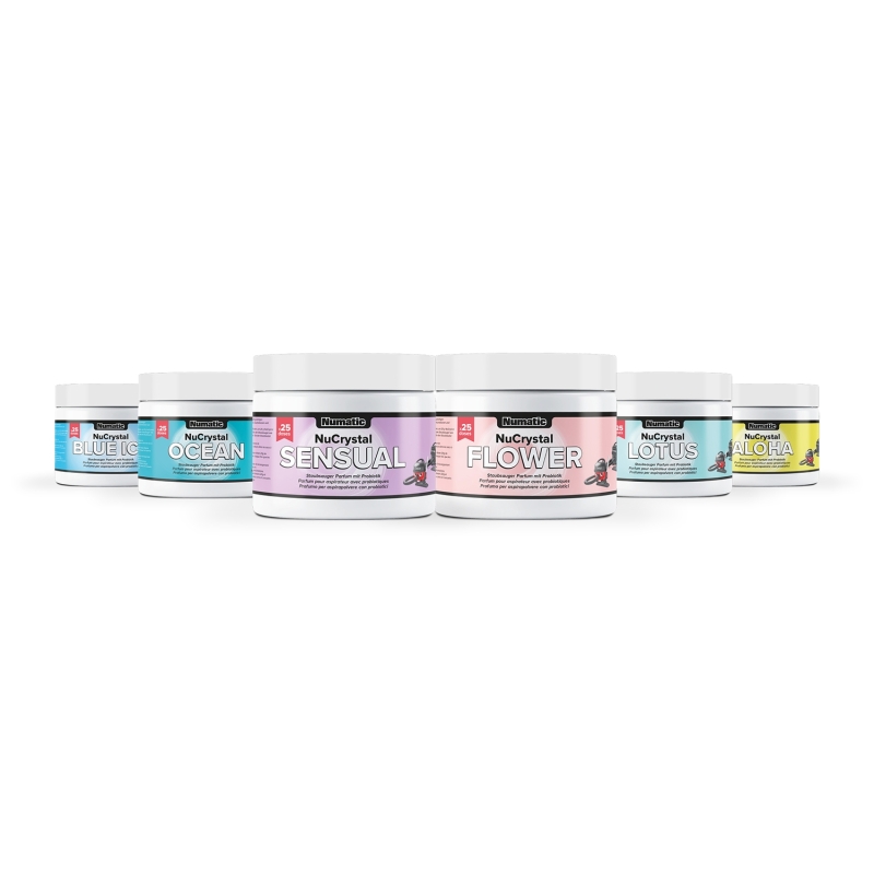 NuCrystal Staubsauger-Deo Probier-Set (6 Stück)