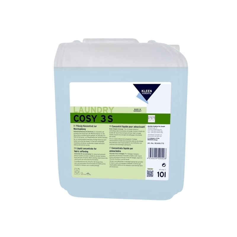 Adoucissant COSY de Kleen Purgatis, 10 L