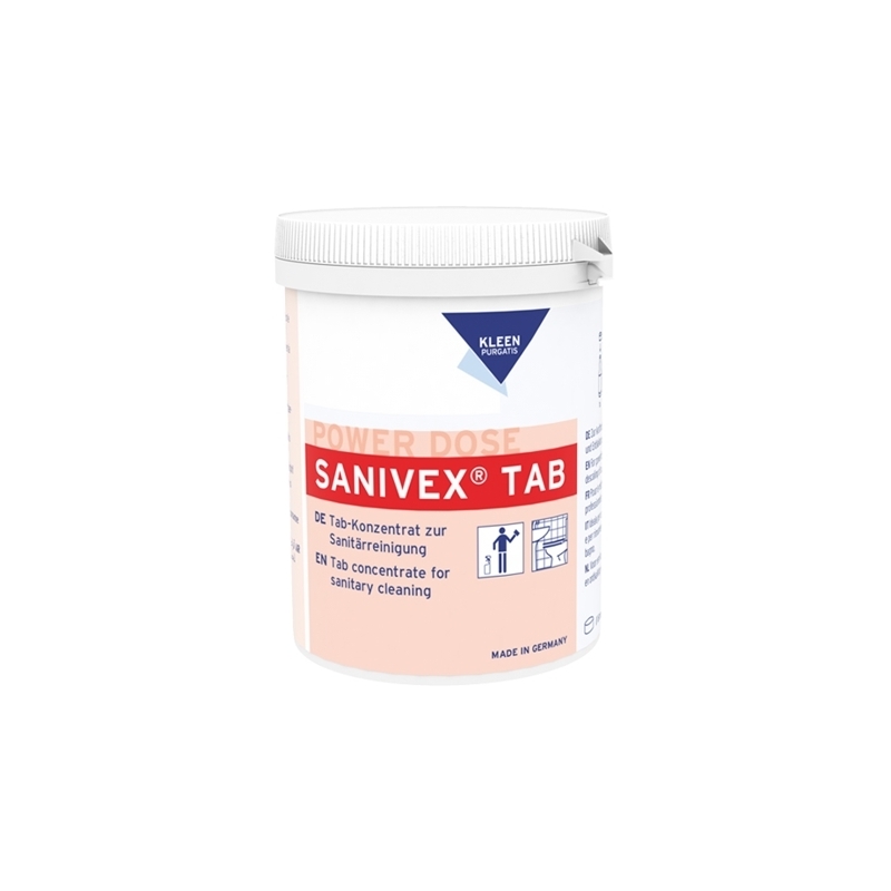 Kleen Purgatis SANIVEX TAB, nettoyant d'entretien pour sanitaires, 50 pastilles