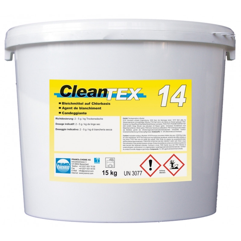 CleanTEX 14, seau de 15 kg