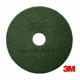 Super-Pad "Scotch-Brite" vert, diamètre 280 mm (11")
