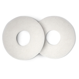 Pad blanc pour NCC440, 225 mm, paquet de 10 pièces