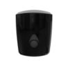 Distributeur pour essuie-mains en rouleau Myriad, noir, jusqu’à une hauteur de rouleau de 230 mm et un diamètre maximum de 