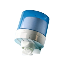 Rollenhandtuchspender, weiss/transparent