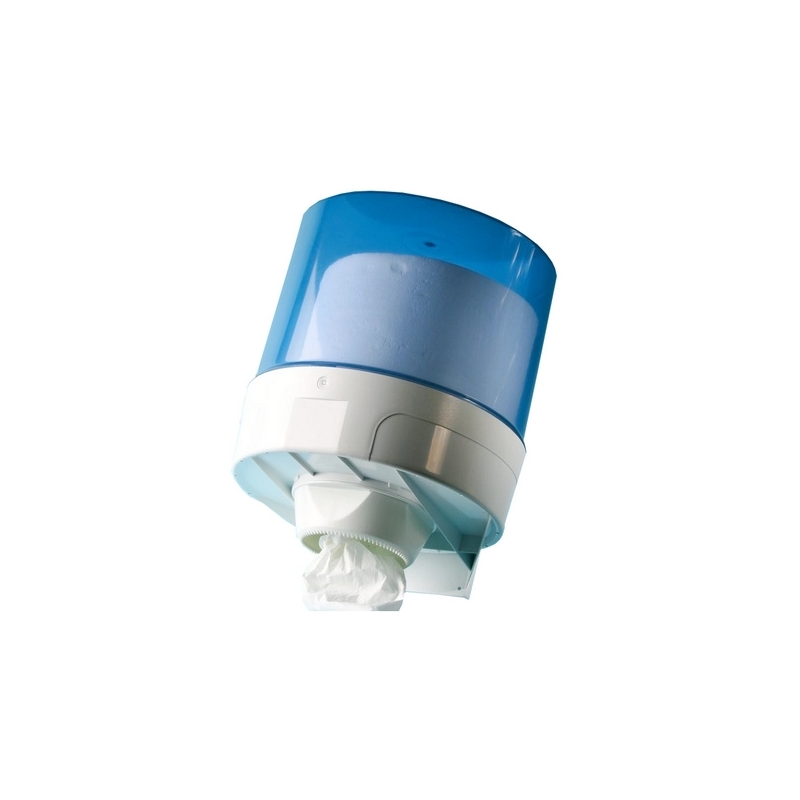Rollenhandtuchspender, weiss/transparent