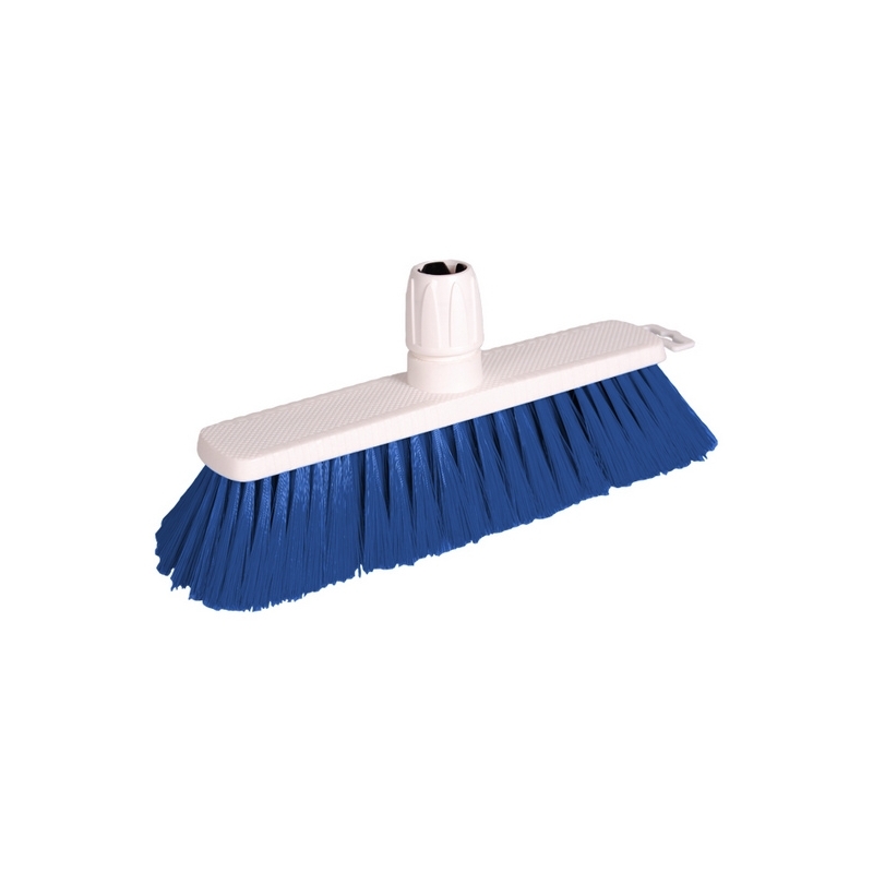 Balai hygiénique souple sans manche, 30 cm, bleu