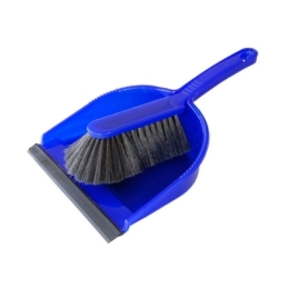 Kehrgarnitur mit Lippe, blau