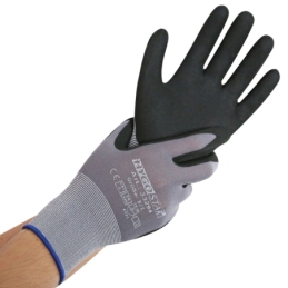 Feinstrickhandschuhe Ergo Flex | Nitril-PU-Beschichtung, Grösse L
