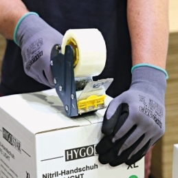 Feinstrickhandschuhe Ergo Flex | Nitril-PU-Beschichtung, Grösse L