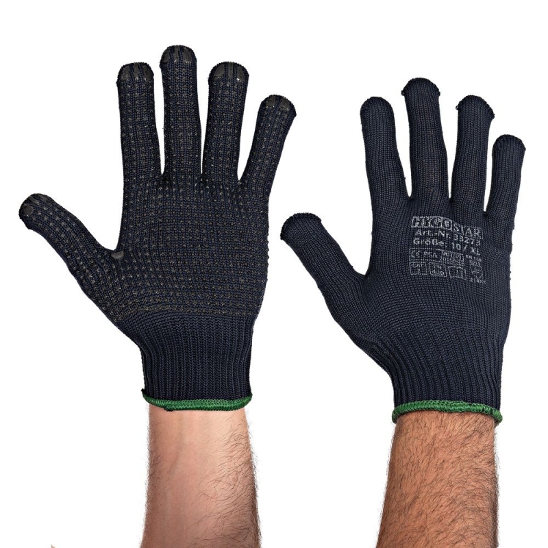 Gants en maille fine Pearl | Nylon/coton, taille L