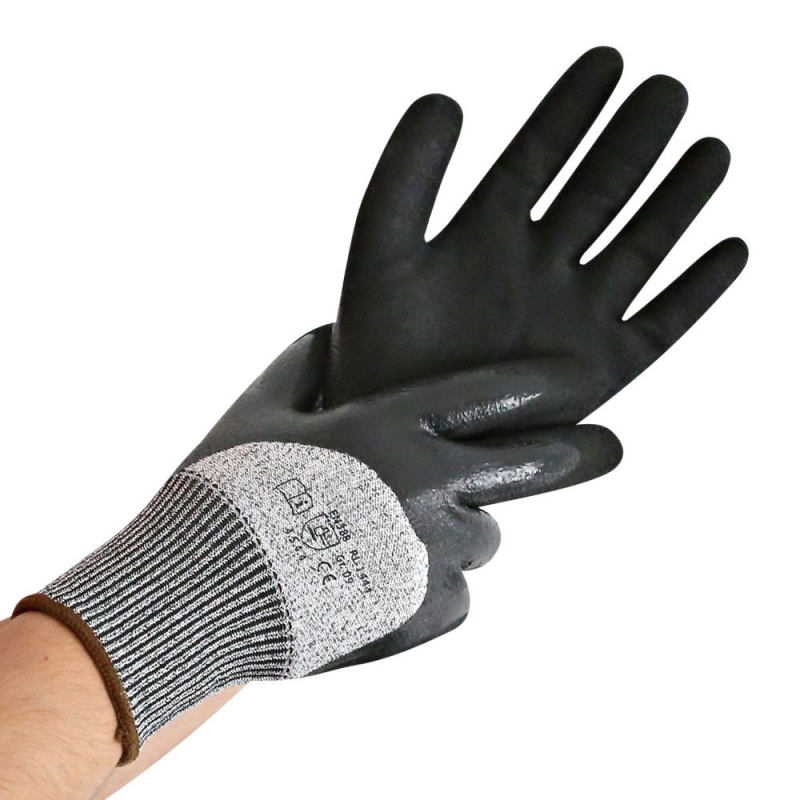 Gants de protection anti-coupures "Cut Double Dipped", taille XL