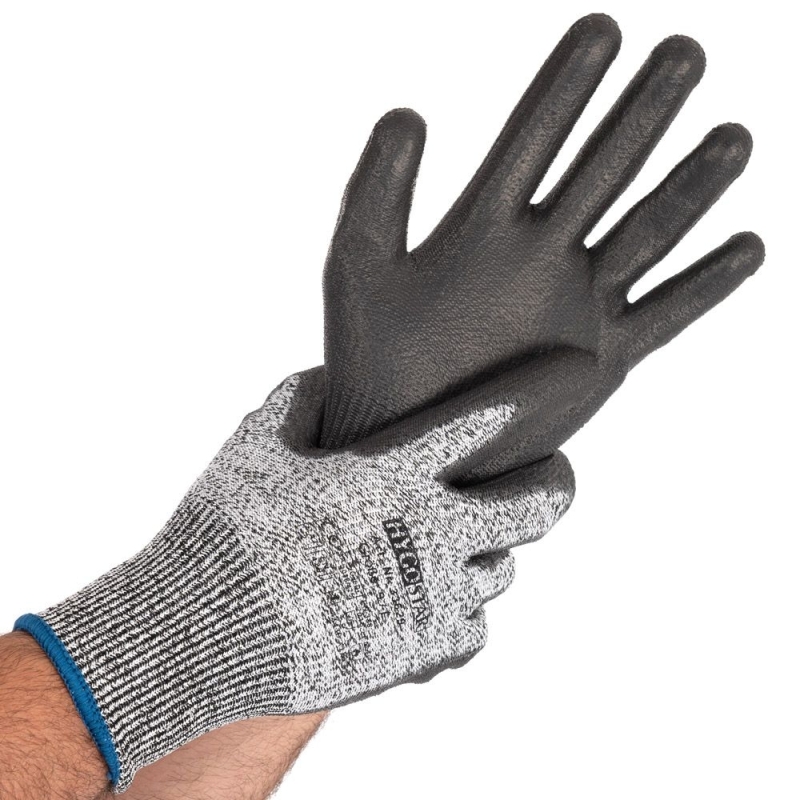 Gants de protection anti-coupures Cut Safe | revêtement PU, taille M