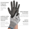 Gants de protection anti-coupures Cut Safe | revêtement PU, taille M