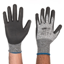 Gants de protection anti-coupures Cut Safe | revêtement PU, taille XL