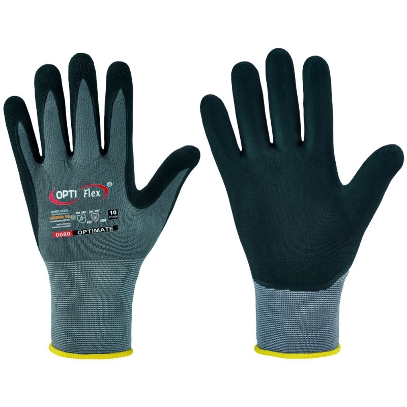Opti Flex® Optimate 0680, Feinstrickhandschuhe, Grösse XL