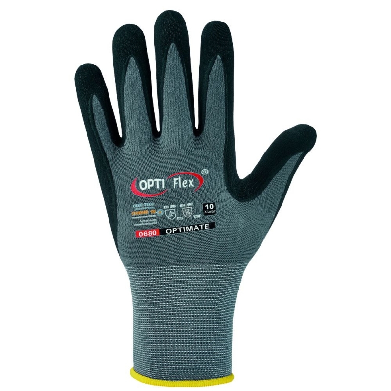 Opti Flex® Optimate 0680, Feinstrickhandschuhe, Grösse XL