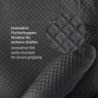 Gants en nitrile Power Grip, non poudrés, taille XL, noirs
