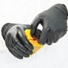 Gants en nitrile Power Grip, non poudrés, taille XL, noirs