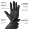 Gants en nitrile Power Grip, non poudrés, taille XL, noirs