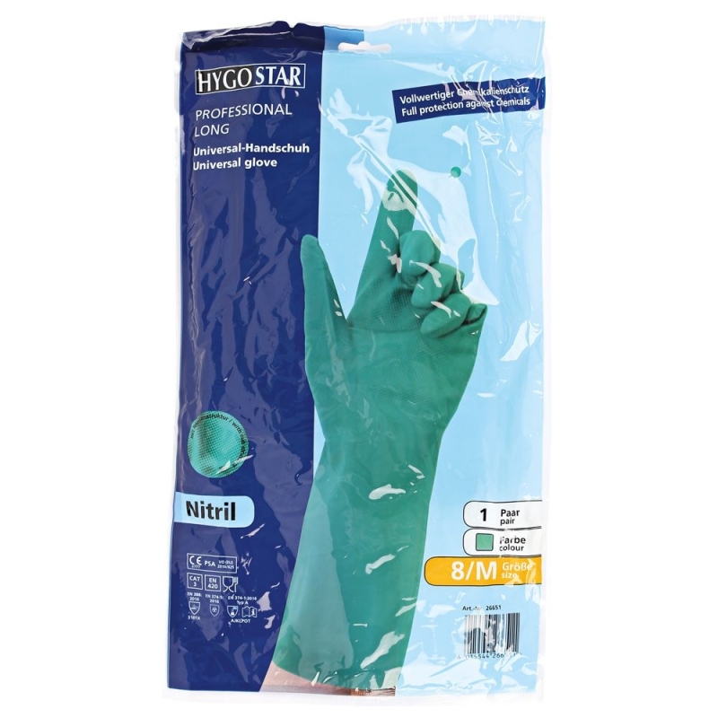 Chemikalienschutzhandschuhe Professional Long, Grösse 8/M