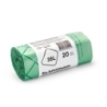 Knotenbeutel 7 Liter BIO, 20 Säcke/Rolle, 0,020 mm, mit Knotenverschluss