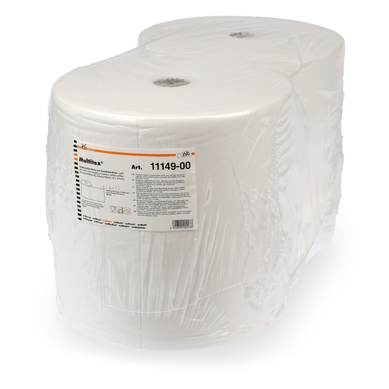 Multitex® rouleau de chiffons de nettoyage, blanc, env. 475 coupures de 380 x 300 mm