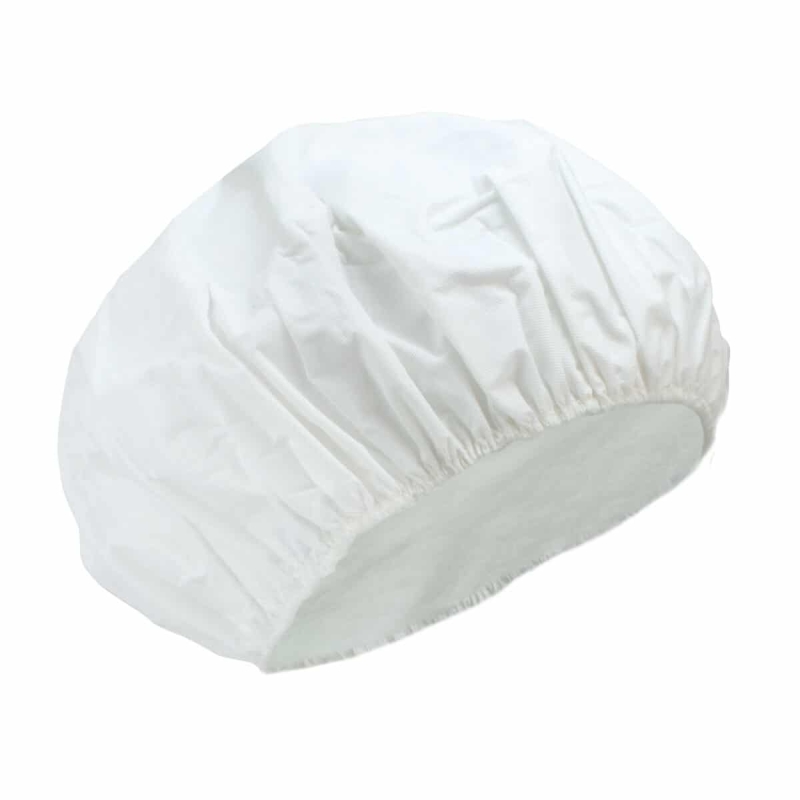 Bonnet de douche humide à usage unique, blanc, 1 carton de 24 sachets
