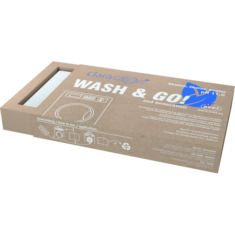 ClaraClean® Wash & Go! Universal (blau/alkalisch)